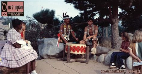 October 1961 Native American Village Disneyland Photo From My