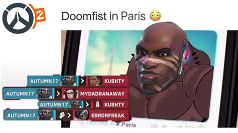 What A French Doomfist In Master Looks Like Youtube