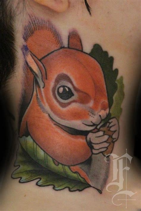 Best Squirrel Tattoos Images On Pinterest