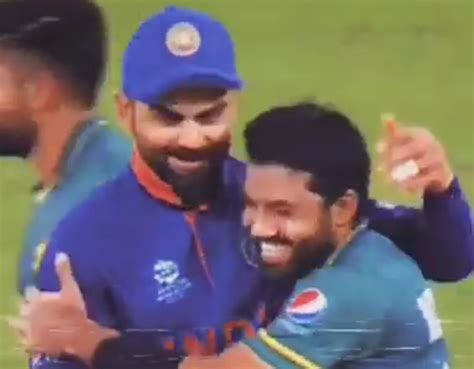 Pakistani Fans Laud Virat Kohli For Hugging Muhammad Rizwan After Match