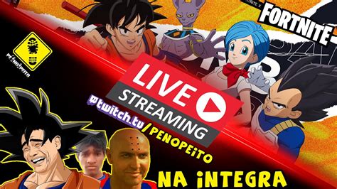 Live Na Integra Fortnite X Dragon Ball Youtube