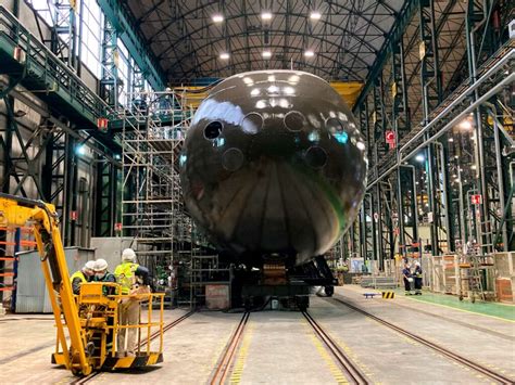 Navantia hosts launching ceremony for Spanish Navy's 1st S-80 submarine ...