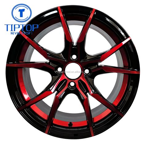 15 Inch New Car Wheel Alloy Rims 15x70 With Pcd 4x100 Ready To Ship