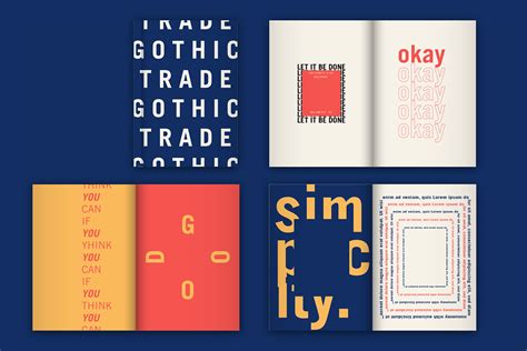 Typography Booklet Behance