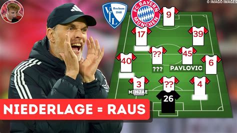 Endspiel F R Thomas Tuchel So Spielt Bayern Gegen Den Vfl Bochum