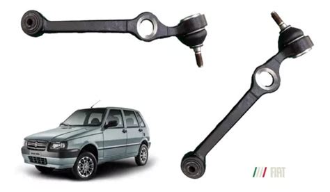 Kit 2 Braço Oscilante Fiat Uno Premio Fiorino Elba 86 A 2010