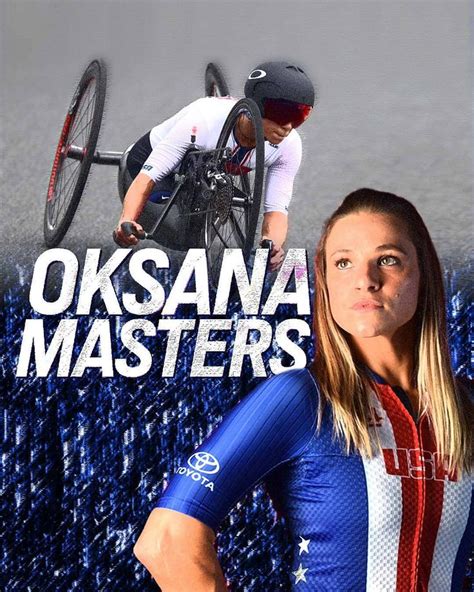 Tokyo 2020 Olympics Our Athlete Of The Day Is Oksanamasters The American Para Athlete Is