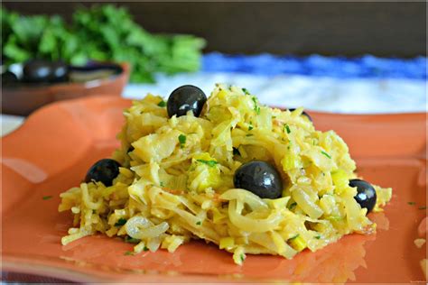 Sweet my Kitchen Bacalhau à Brás alho francês