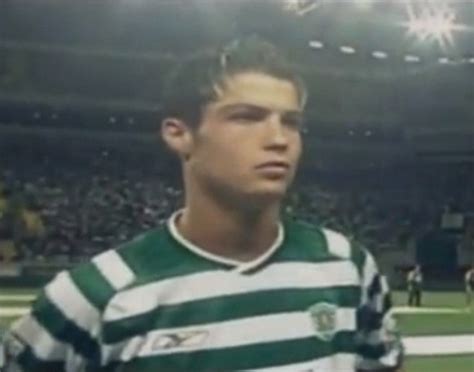 Cristiano Ronaldo Vira S Cio N Mero Mil Do Sporting De Lisboa Seu