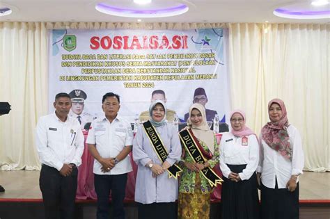 Plt Bupati Asmar Buka Sosialisasi Budaya Baca Dan Kearsipan Sinkap