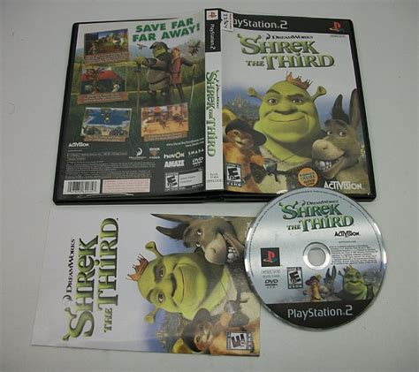 Shrek The Third Playstation 2 Game