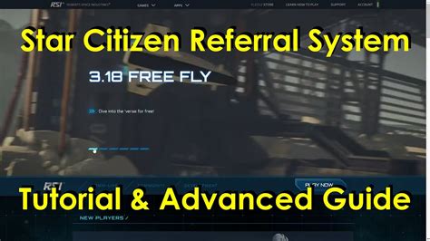 Star Citizen Referral Program Tutorial Advanced Guide Youtube