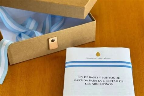 El Gobierno Ultima Detalles Para Enviar En Conjunto Cambios En