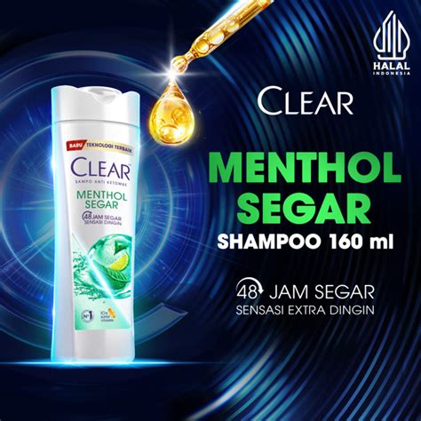 Promo Clear Men Shampo Anti Ketombe Cool Sport Menthol 160 ML