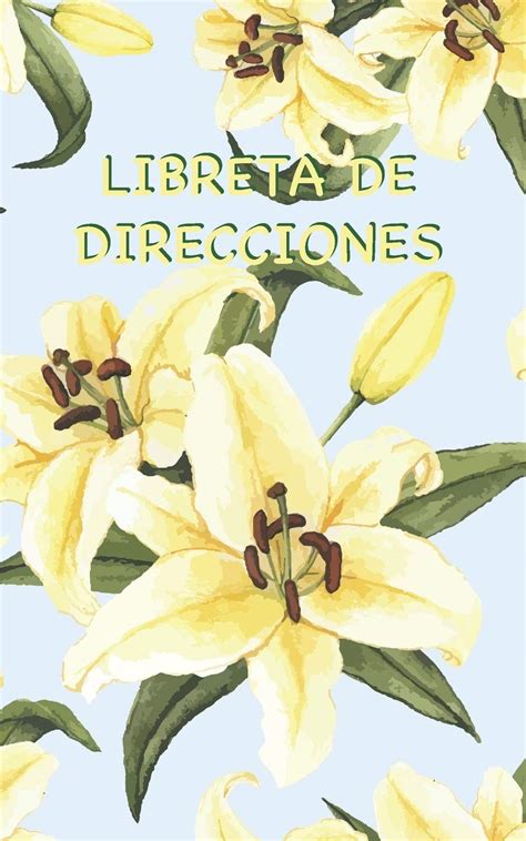 Buy Libreta De Direcciones Libro De Direcciones Floral Iris Azul Con