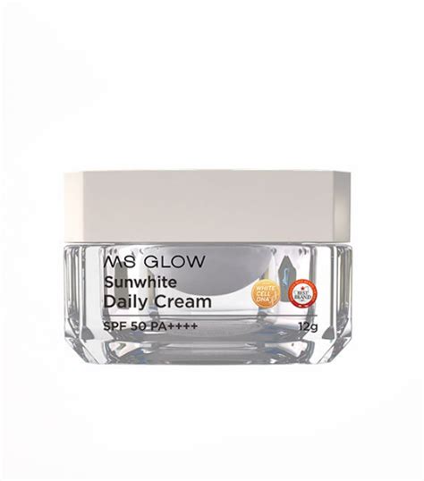 MS Glow Sunwhite Daily Cream Beauty Review