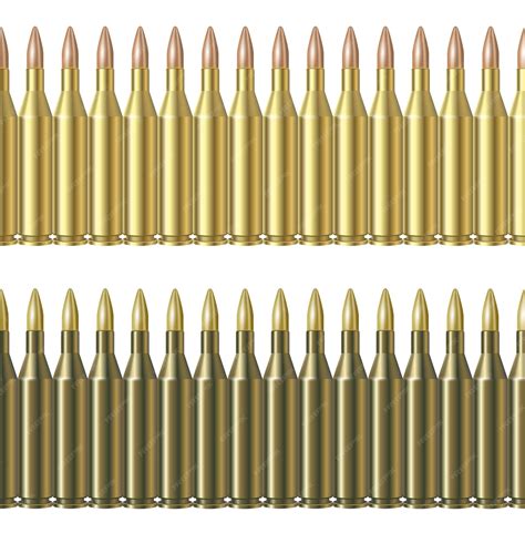 Premium Vector Of Bullet Pattern Line Isolated On A White Background