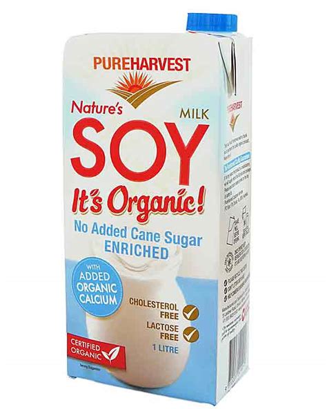 Organic Soy Milk L Food Compass