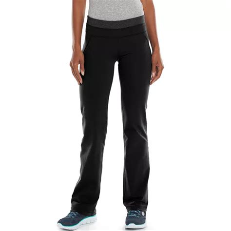 Womens Tek Gear® Shapewear Bootcut Workout Pants