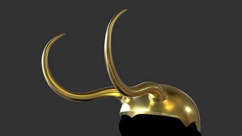 Classic Loki Helmet - Loki Series 2021 3D model - TurboSquid 1758138