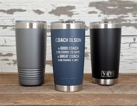 Personalized Custom Engraved Yeti® 20oz Tumbler Or Polar Camel Etsy