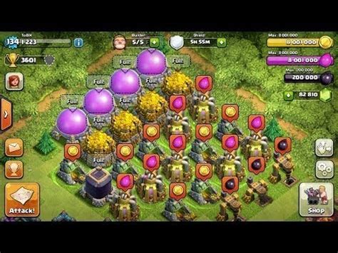 Deutsch Clash Of Clans Lets Play Farming 1 Fast 1 Million Gold Und