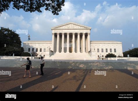 Supreme Court Building. Washington D.C. USA Stock Photo - Alamy