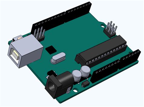 Arduino Uno R3 Smd 3d Cad Model Library Grabcad 43 Off