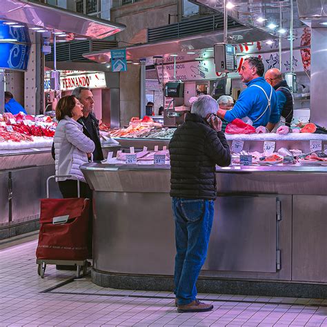 Seafood Counters The Central Market Valencia Fujifil Flickr