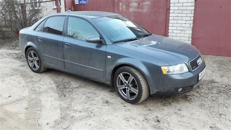 Взял таки комплект на лето — Audi A4 B6 1 8 л 2004 года колёсные