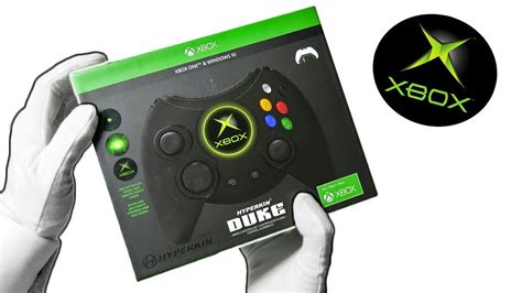 Original Xbox Controller On Xbox One Unboxing Hyperkin Duke And Fortnite Gameplay Youtube