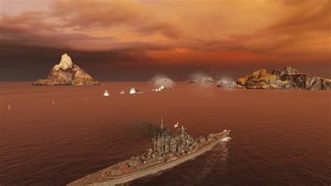 World Of Warships Gothic Bismarck And Sister Ship Youtube