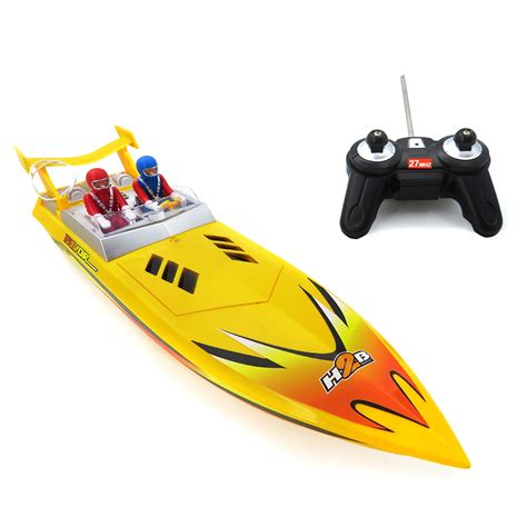 Flytec HQ5011 27Mhz RC Boat RTR Yellow