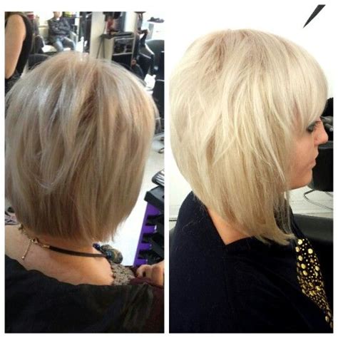 American Dream Hair Extensions To Create Side Lengths Blonde Long Bob