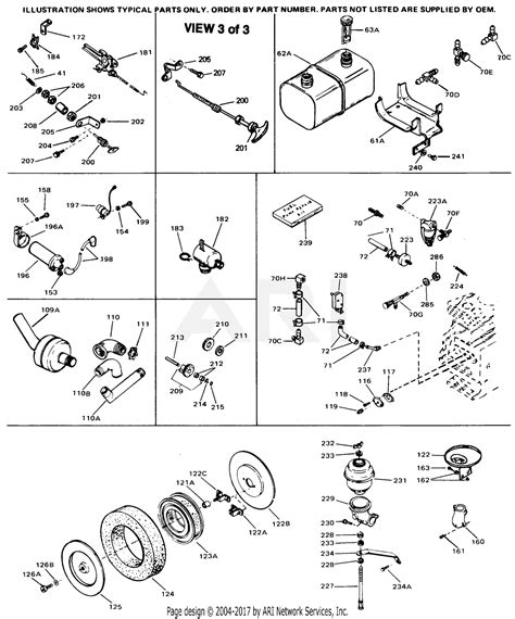 Tecumseh Hh C C Hh Parts Diagram For Engine Parts List