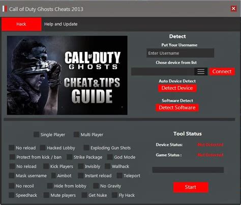 Call of Duty Ghosts Cheats