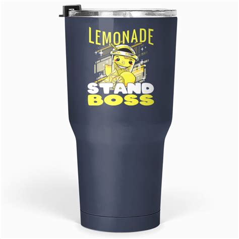 Funny Kawaii Lemonade Stand Boss Lemon Stand Entrepreneur Tumblers 30