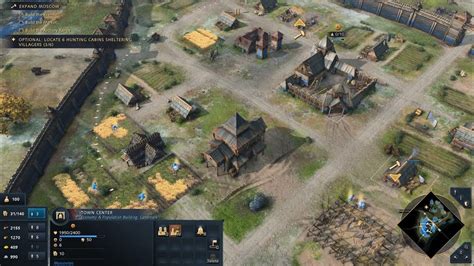 Age Of Empires Iv Gameplaywalkthrough The Rise Of Moscow Campaign 1238 Rebuilding Moscow