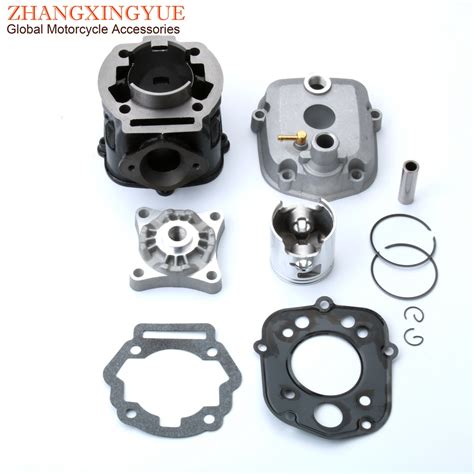 47mm 70cc Big Bore Cylinder Kit Head For Derbi 50 GPR Racing Senda R