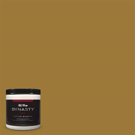 BEHR DYNASTY 8 Oz M300 7 Persian Gold Matte Stain Blocking Interior