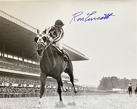 Secretariat Signed Ron Turcotte Belmont Stakes Photograph Etsy