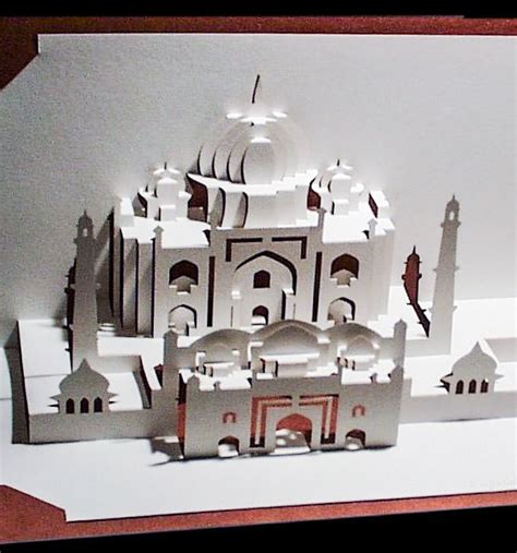 Taj Mahal Ingrid Siliakus Popup Card Shop