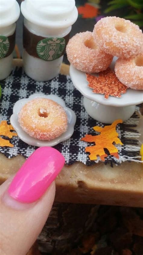 One Fairy Apple Cider Donut Miniature Donuts Barbie Doll Etsy