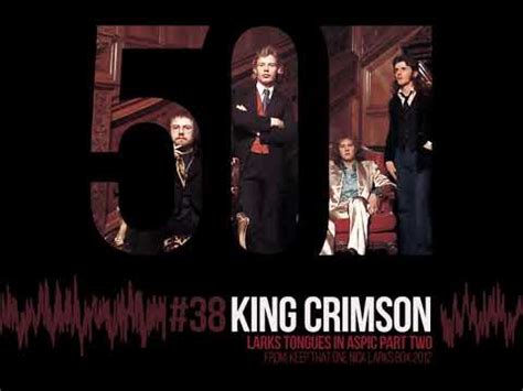 King Crimson Larks Tongues In Aspic Part Two Th Anniversary From