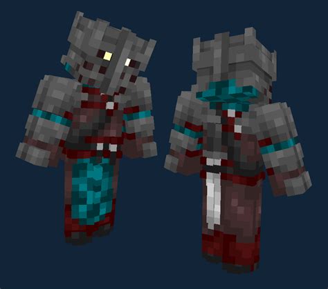 Loyal Nether Knight Minecraft World Palette Contest Minecraft Skin