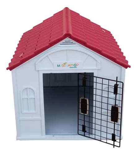 Casa T Rmica Para Perros Con Puerta Razas Medianas X X