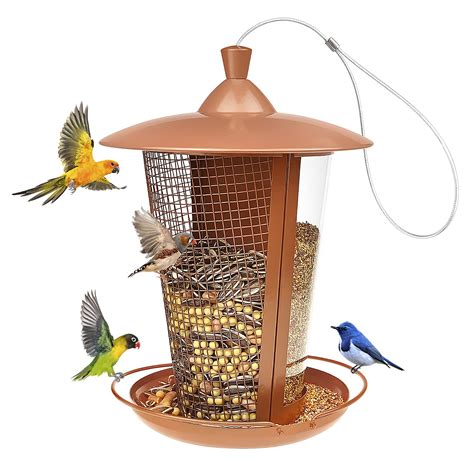 Buy 2 In 1 Heavy Duty Bird Feeder Wild Bird Feeder With Polycarbonate