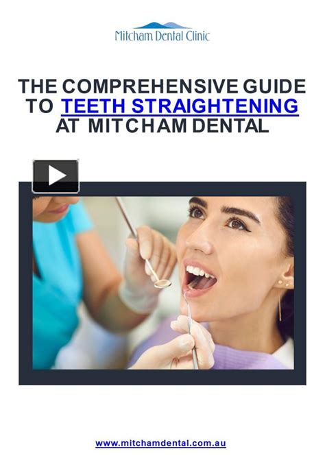 Ppt The Comprehensive Guide To Teeth Straightening At Mitcham Dental