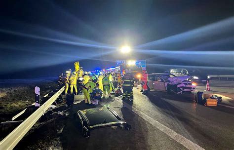 Verkehrsunfall Mit Sieben Schwerverletzten Auf Der A99 Nachrichten