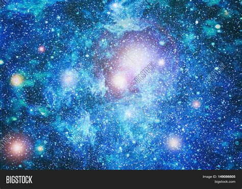 Colorful Starry Night Image Photo Free Trial Bigstock